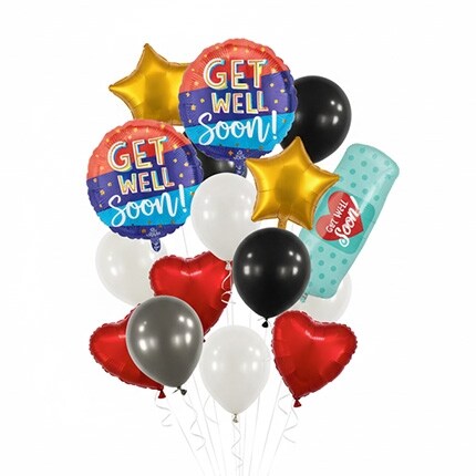 get well soon balloons