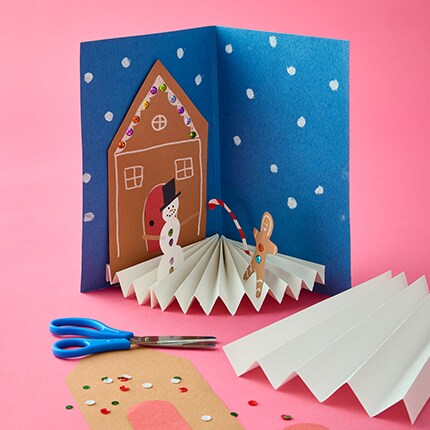 Snowflake Accordion Card