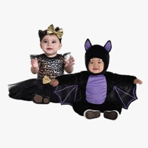 cheetah & bat costumes