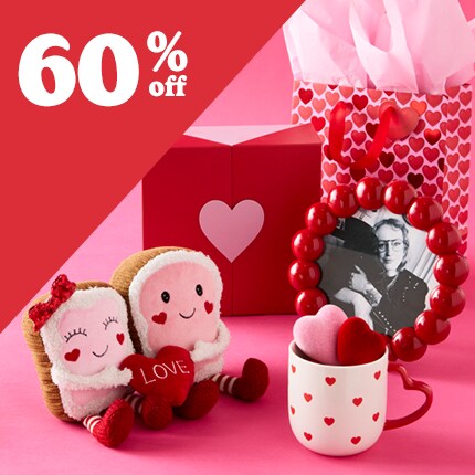 valentine's day mug, plush and decor 