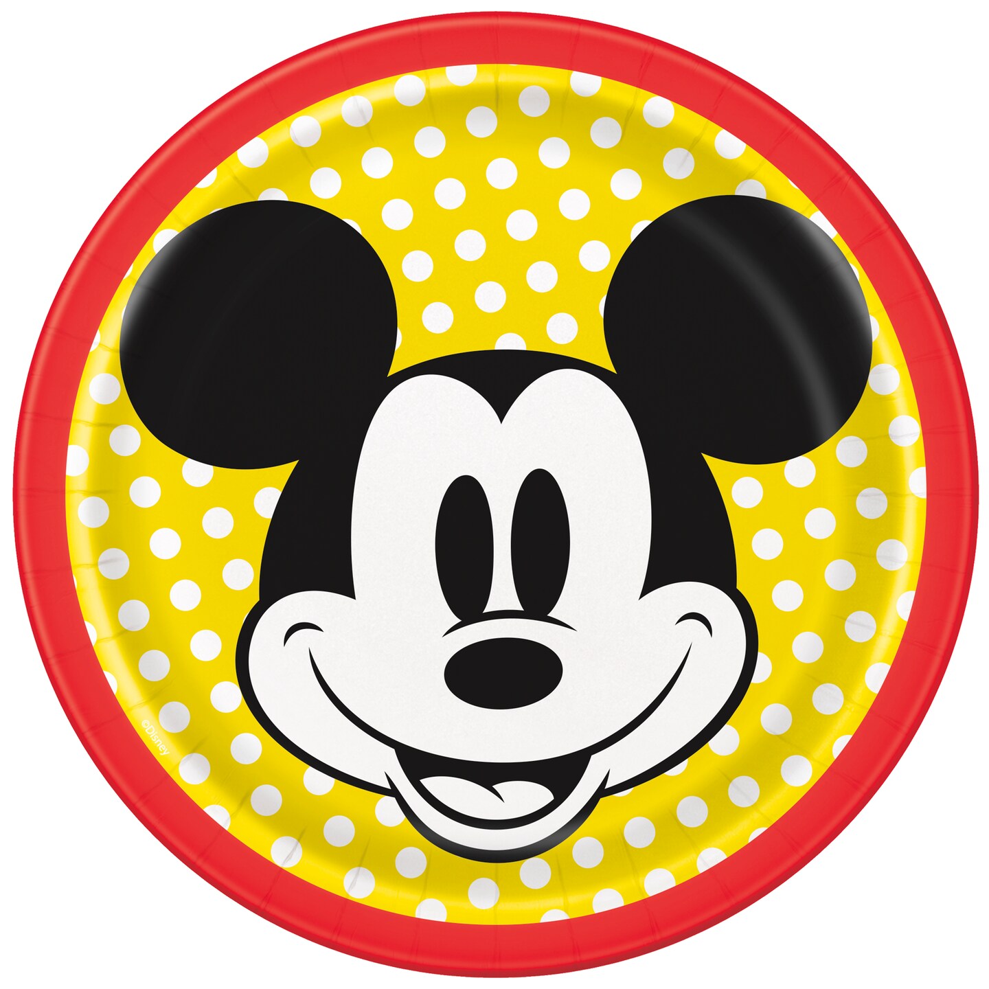 Mickey Mouse party plate