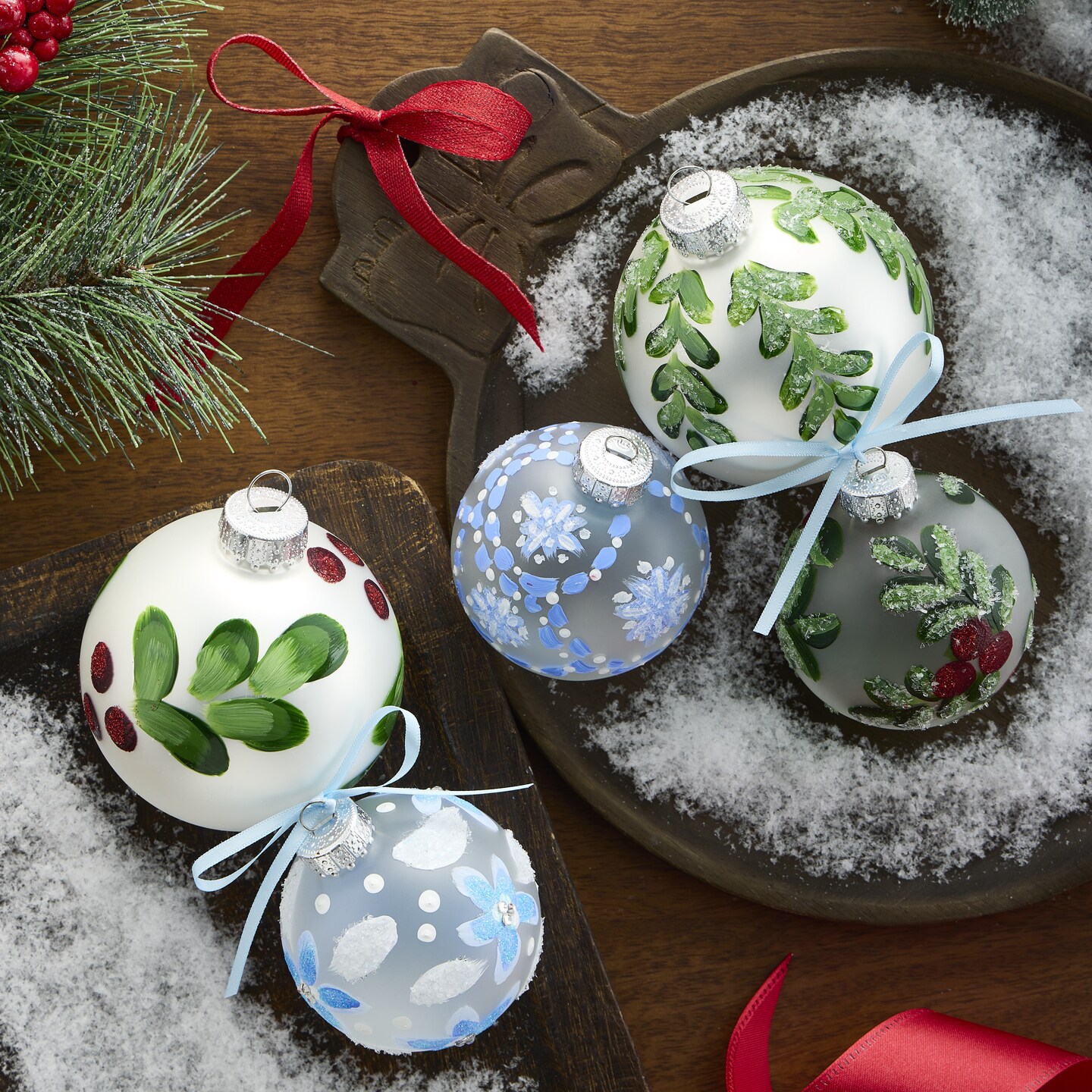 painted ornaments
