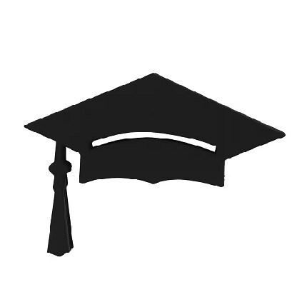 grad cap die cutout