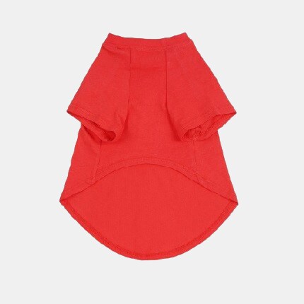 red pet t-shirt
