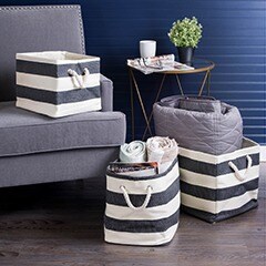 Storage baskets