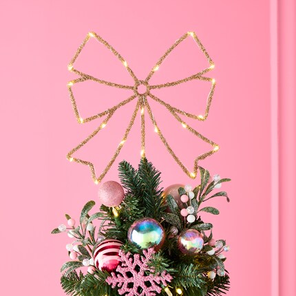 Gold Christmas Tree Topper 