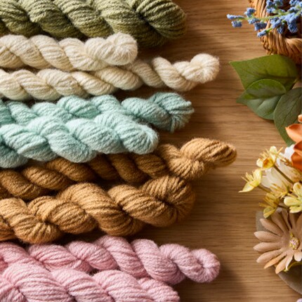 Yarn skeins 