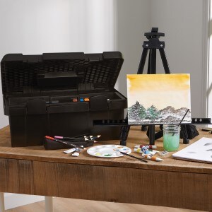 Painting set with easel 