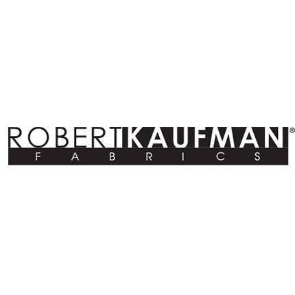 robert kaufamn fabrics logo in black and white 