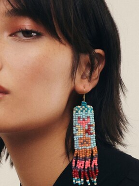 beaded earrings