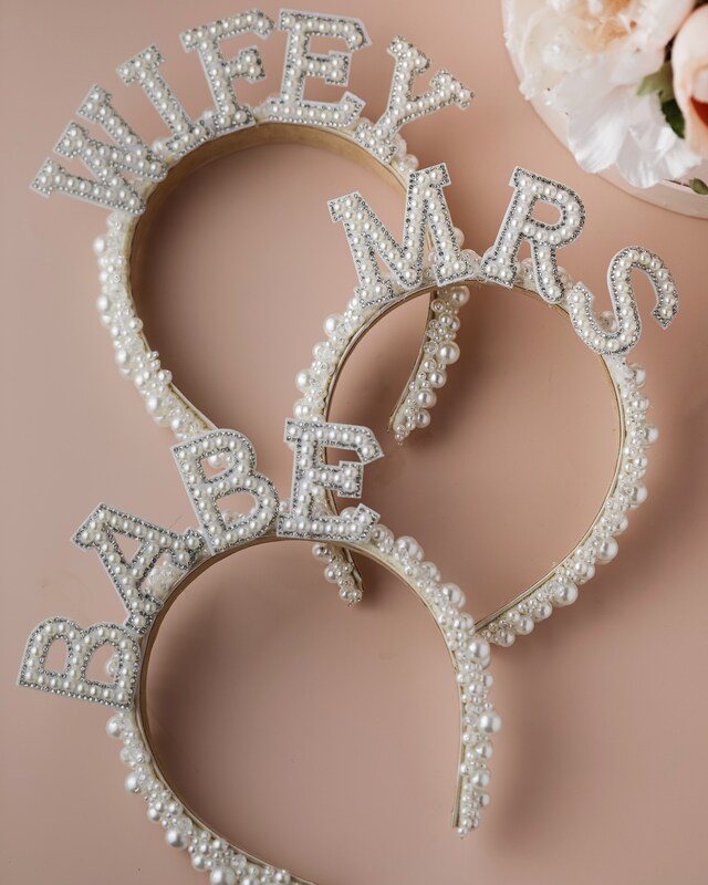 bride headband