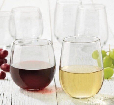 festive wine bottles on table