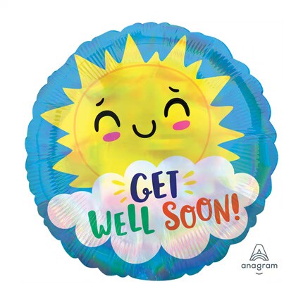 get well soon balloons