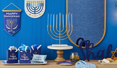 Hanukkah decor collection
