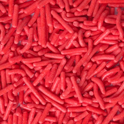 red sprinkles