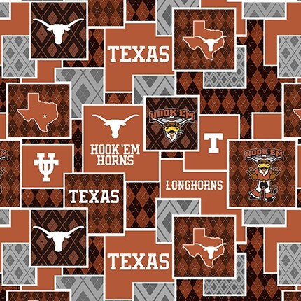 University of Texas fabric
