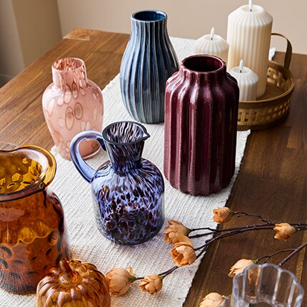 Fall Floral Containers & Vases