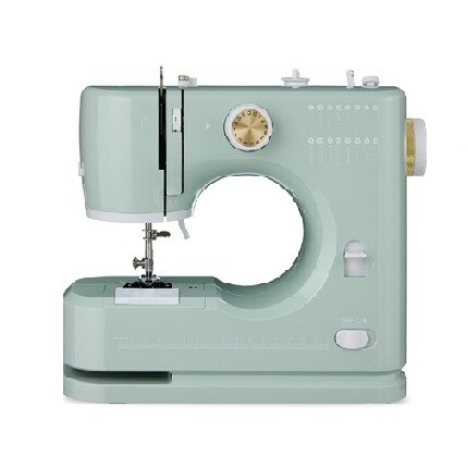 mint green sewing machine