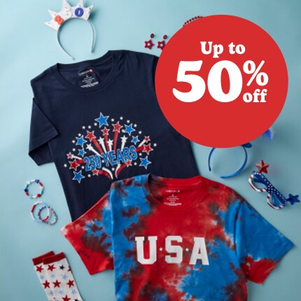 Stars & stripes party tableware