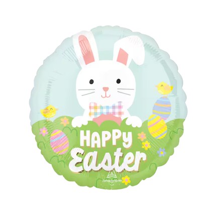 Easter themed inflated balloons