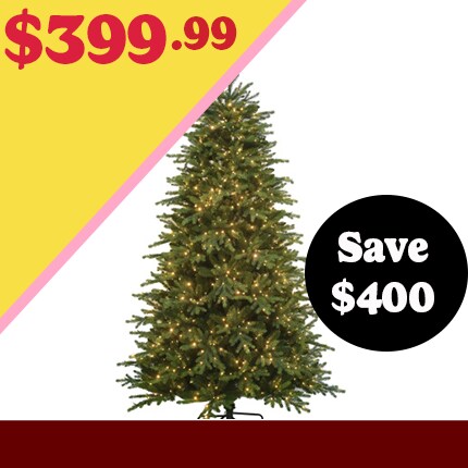 7.5ft. Pre-Lit Charlotte Spruce by Ashland $399.99 