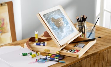 Art Set on table