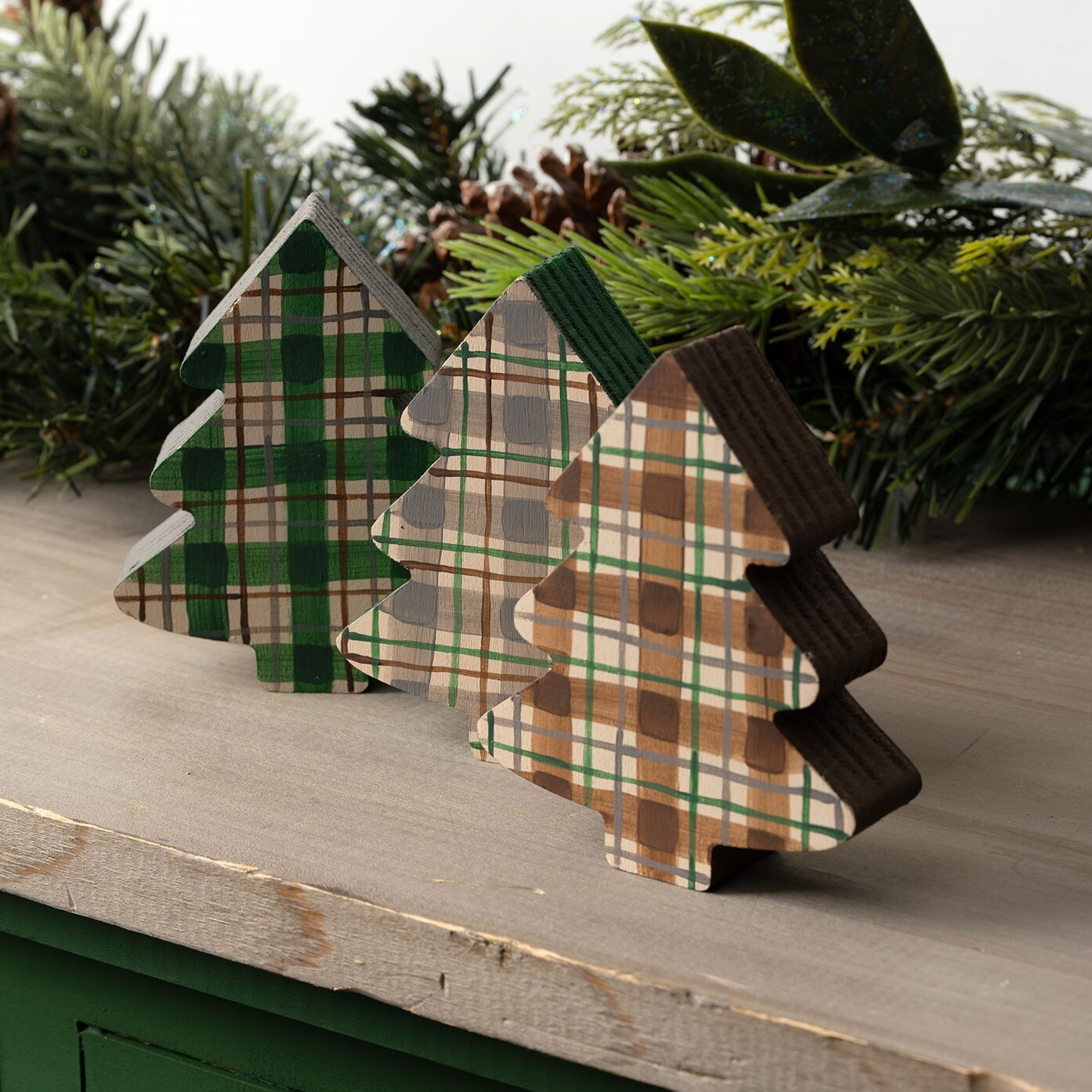 Plaid Christmas Tree Project