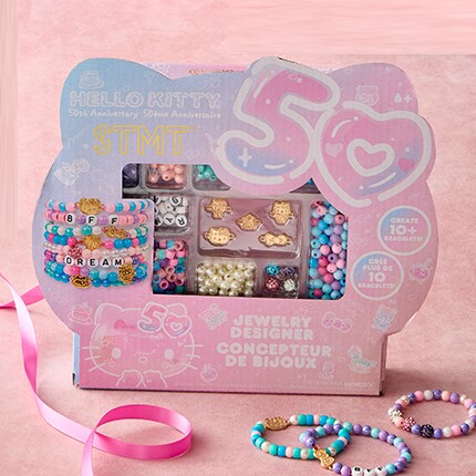 Hello kitty 50th anniversary jewelry kit