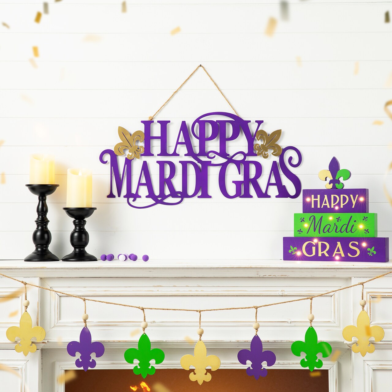 Mardi Gras Decor