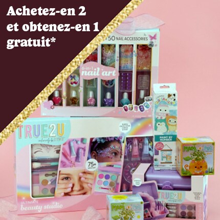 Kids activity kits, nail kits and jewelry kits