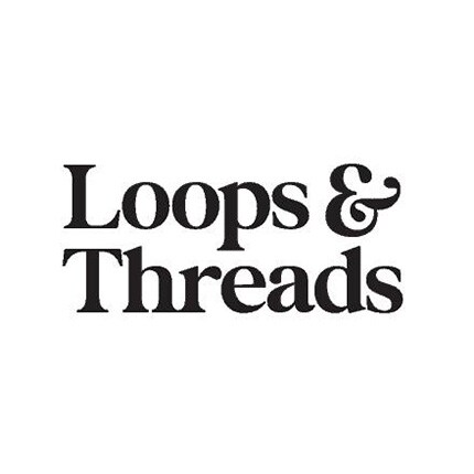 Loops & Threads logo in black text