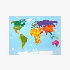 world map