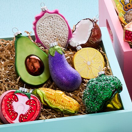 Assorted Glass Ornaments