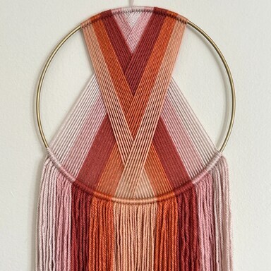 macrame wall hanging