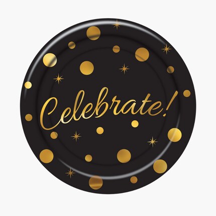 New years eve tableware party supplies