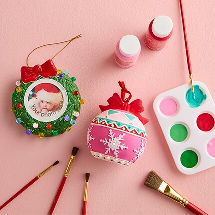 Christmas crafting painting wooden nutcrackers 