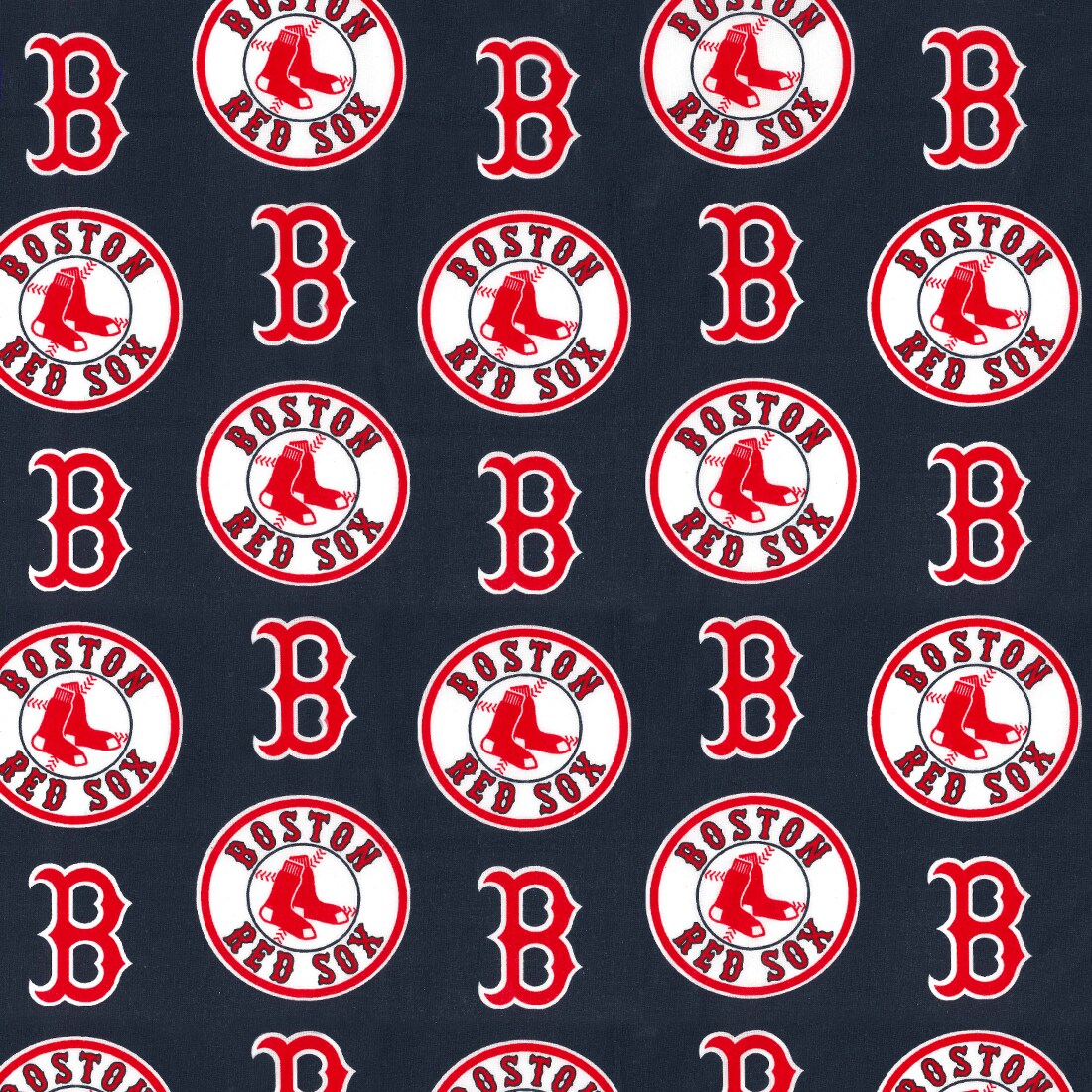 Boston Red Sox fabric