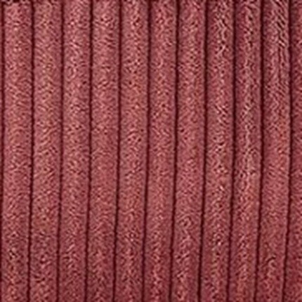 rust-colored large wale corduroy fabric