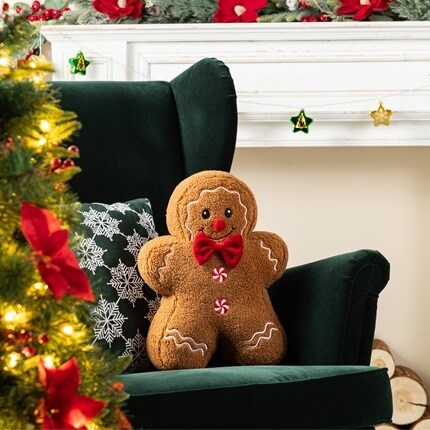 Gingerbread Pillow