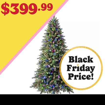 7.5ft. Pre-Lit Glendale Spruce Tree by Ashland $399.99 at Black Friday Pricing
