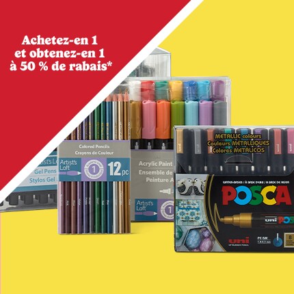 market pens and pencils