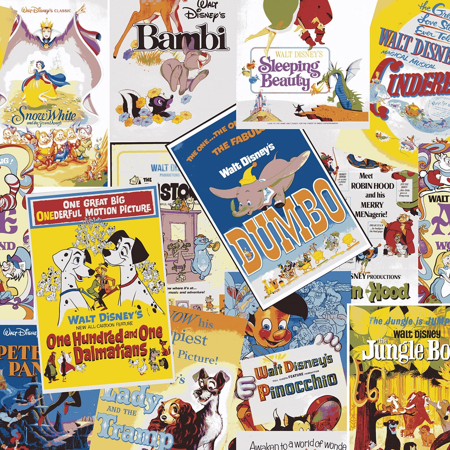 older disney movie posters