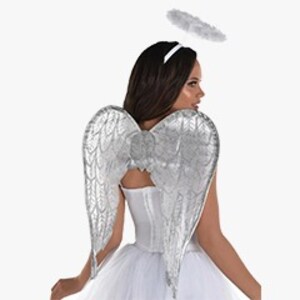 angel wings & halo