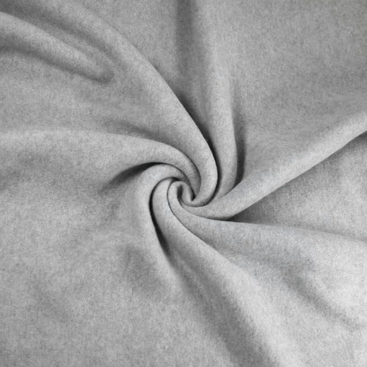 light grey fleece fabric