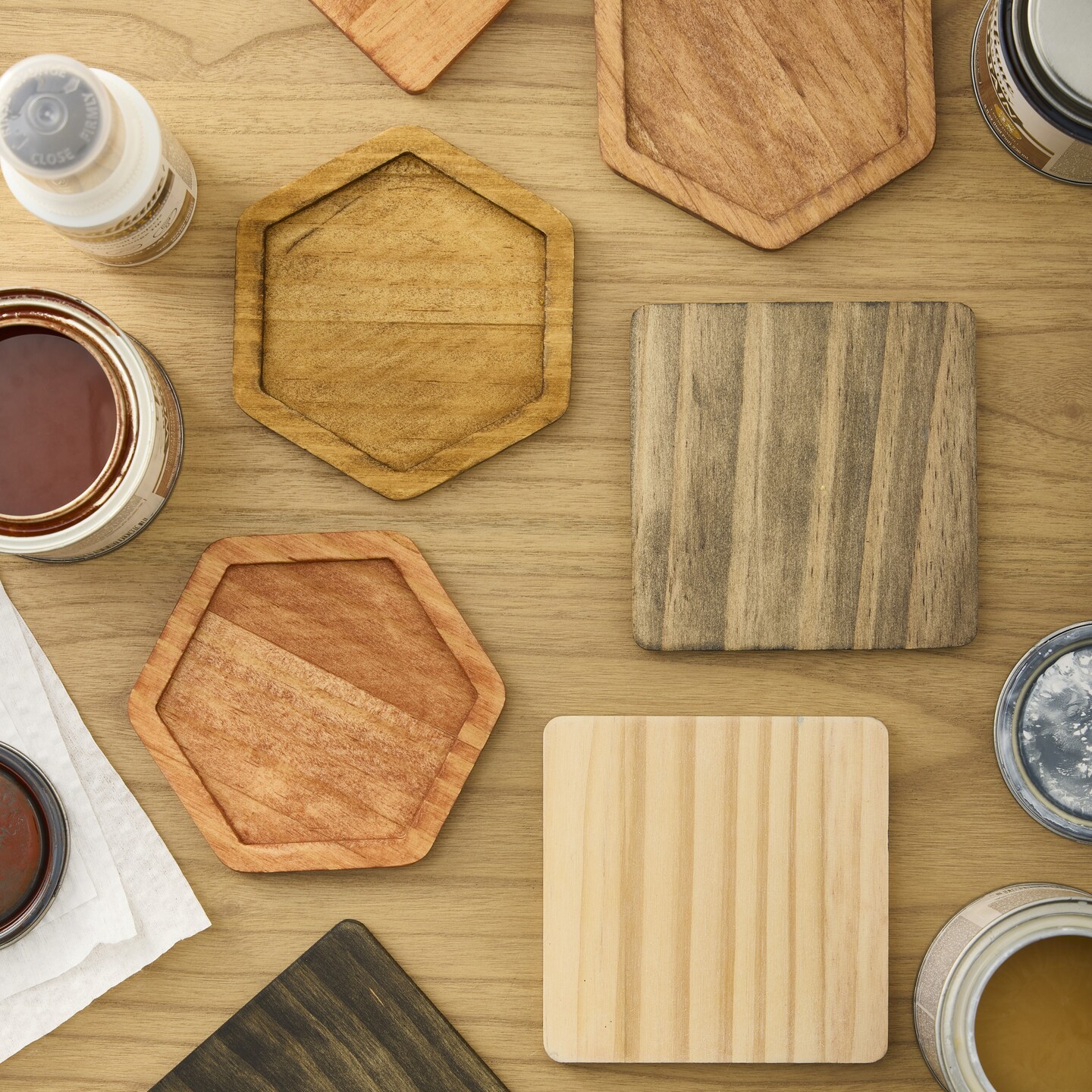 stained coasters