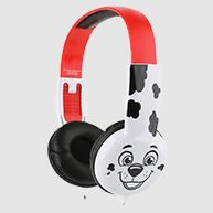 cartoon dalmatian printed on headphones 