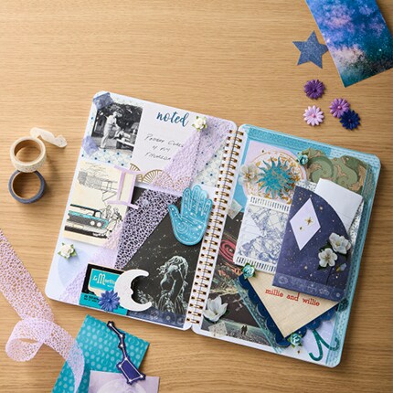junk journal celestial kit