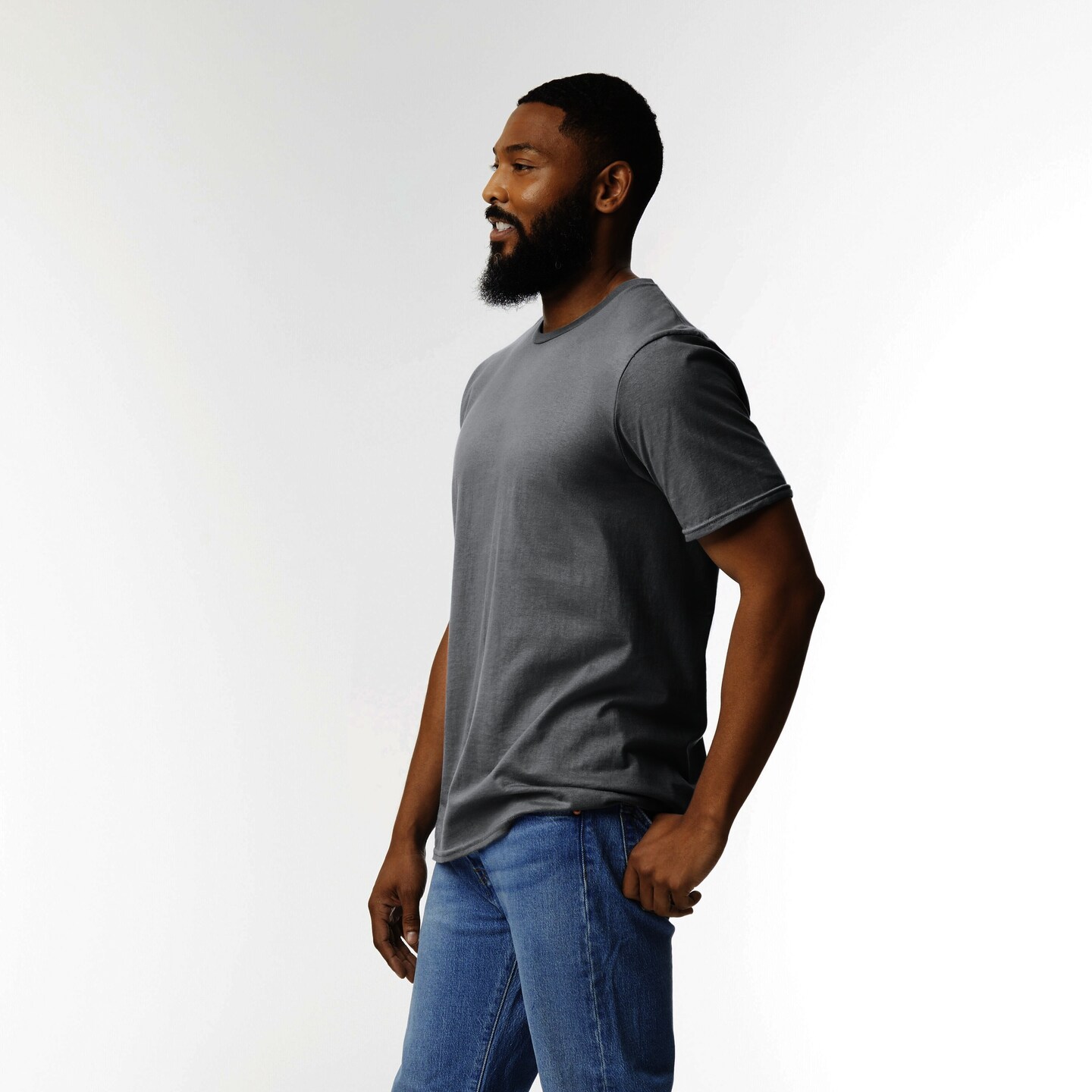 sports gray softstyles shirt