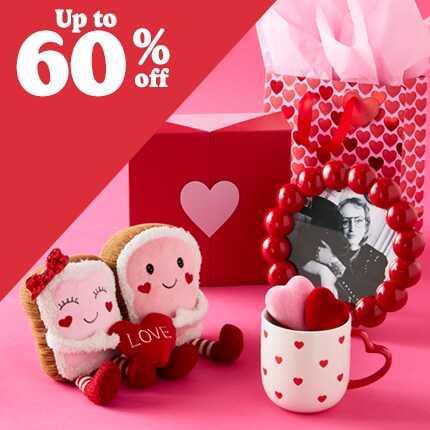 valentine's day mug, plush and decor 