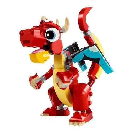 red dragon LEGO figurine